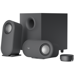 Logitech Z407 2.1 Channel Speaker System - Premium Sound in Stylish Gray